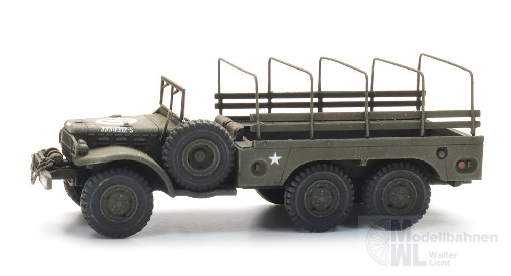 ARTITEC b.v. 6870771 - US Dodge WC63 (mit Winde) H0 1:87 Fertigmodell