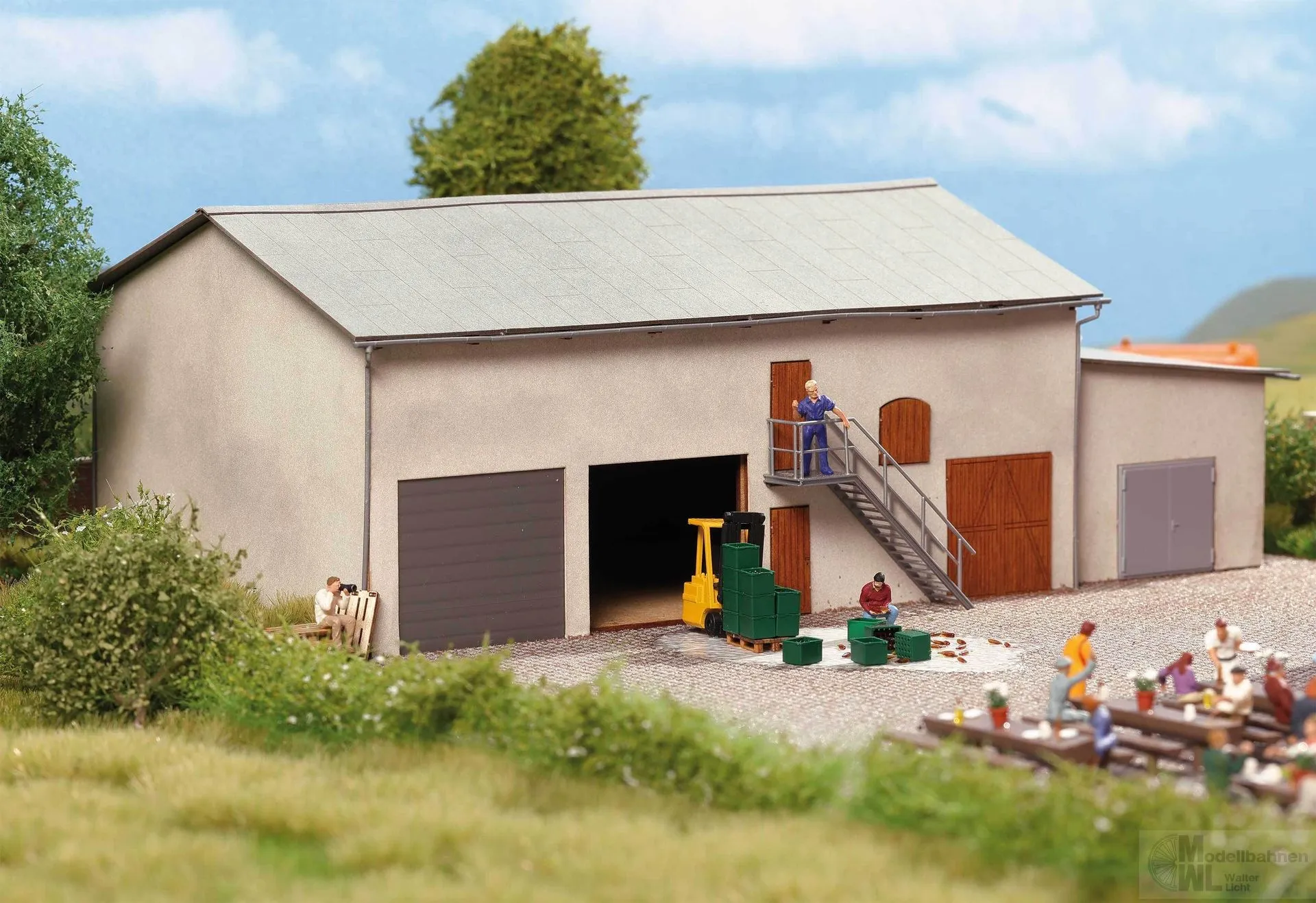 Busch 1974 - Lagerhaus H0 1:87