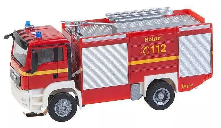 Faller 161599 - MAN Feuerwehr Tanklöschfahrzeug (Herpa) H0 1:87
