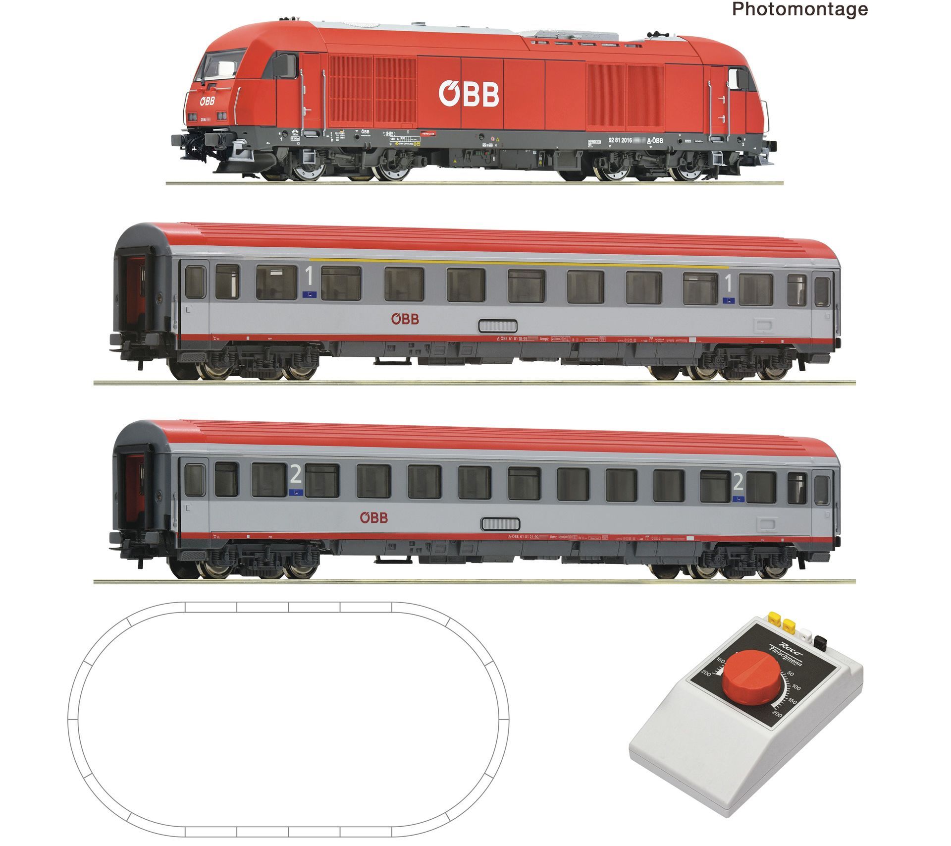 Roco 5100020 - Analog Startset Geoline Rh 2016