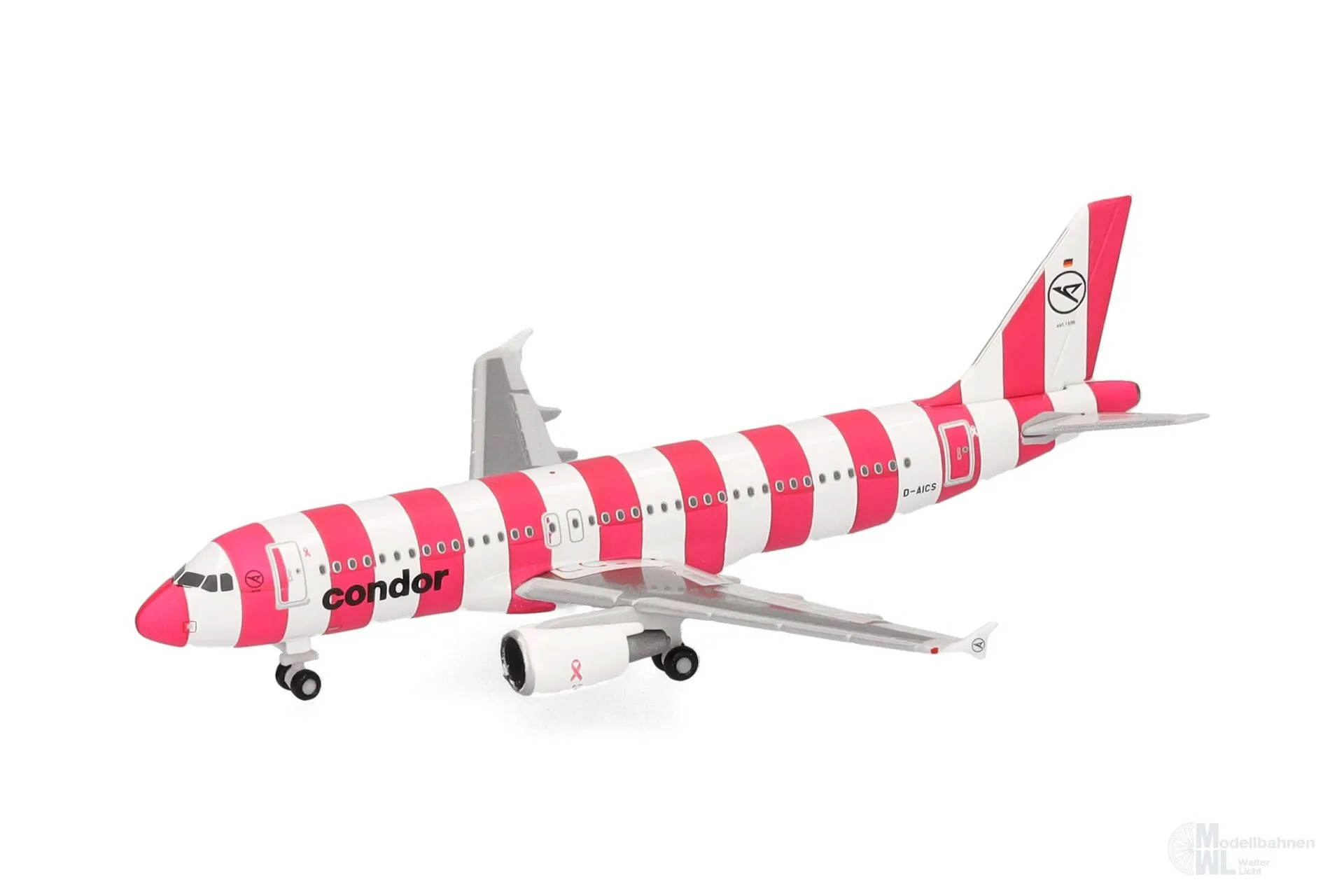 Herpa 538732 - Airbus A320 Condor Pink Plane 1:500