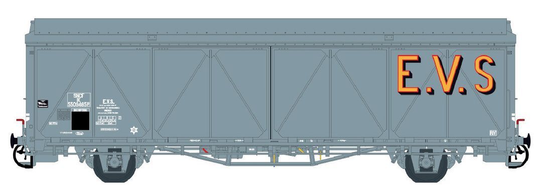 LS Models 30682 - Schiebewandwagen IK SNCF/EVS Ep.III H0/GL
