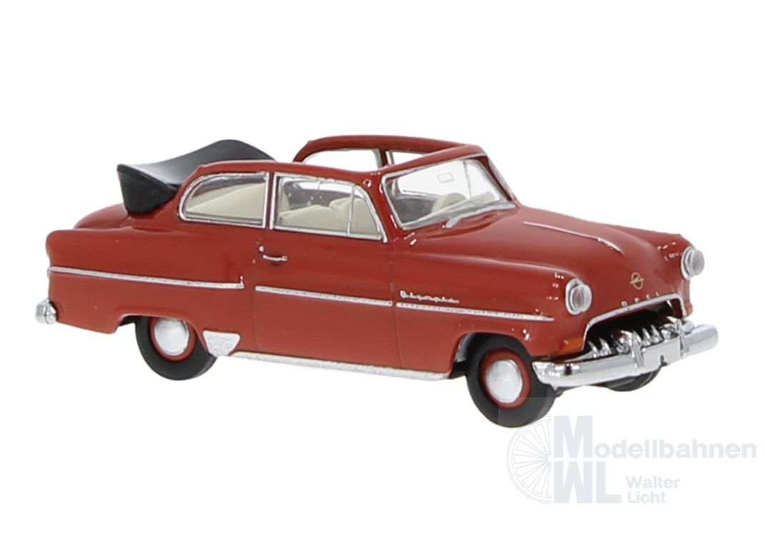 Brekina 20251 - Opel Olympia Rekord ´54 Cabrio in hellrot H0 1:87 Brekina 20251 - Opel Olympia Rekord ´54 Cabrio in hellrot H0 1:87