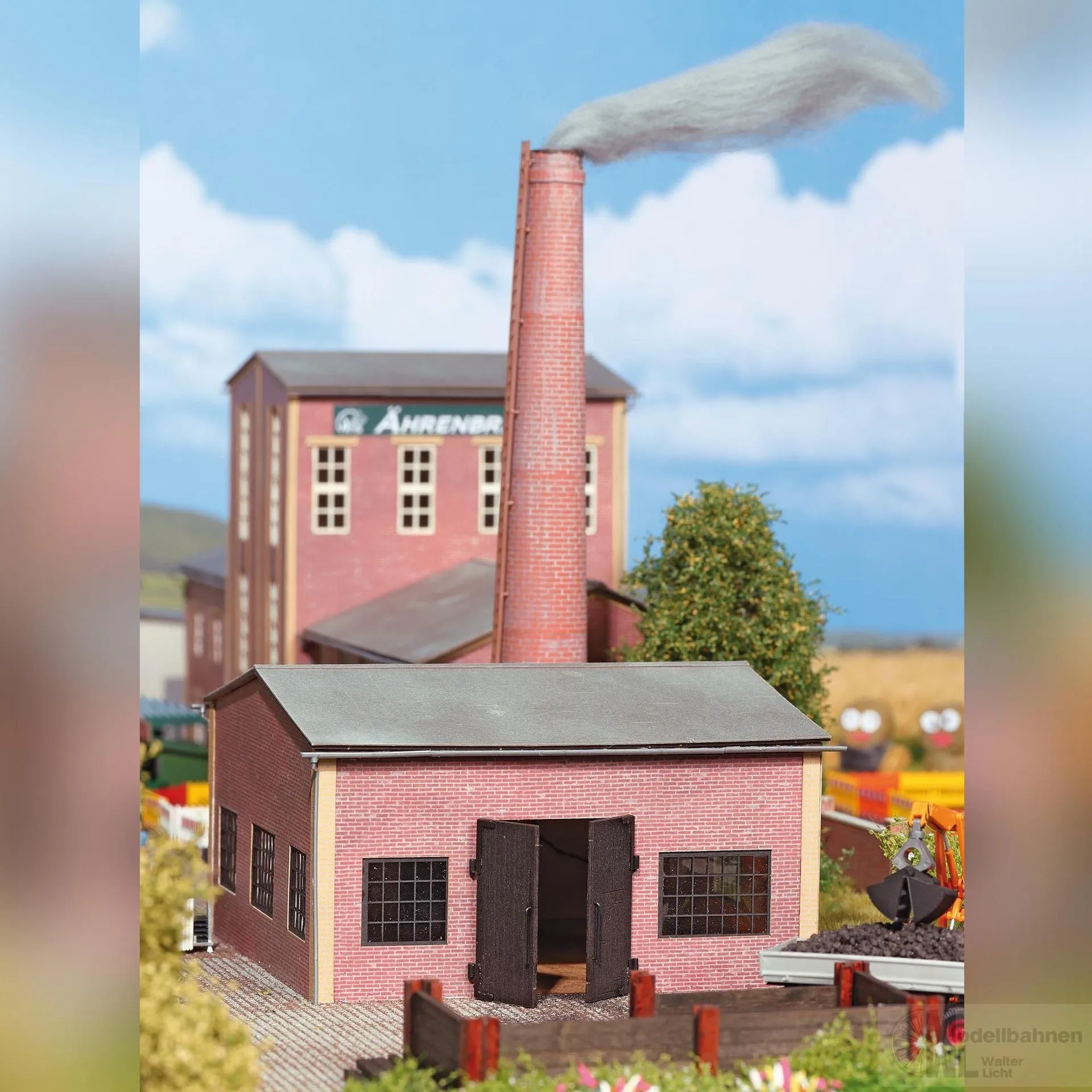 Busch 1969 - Heizhaus H0 1:87