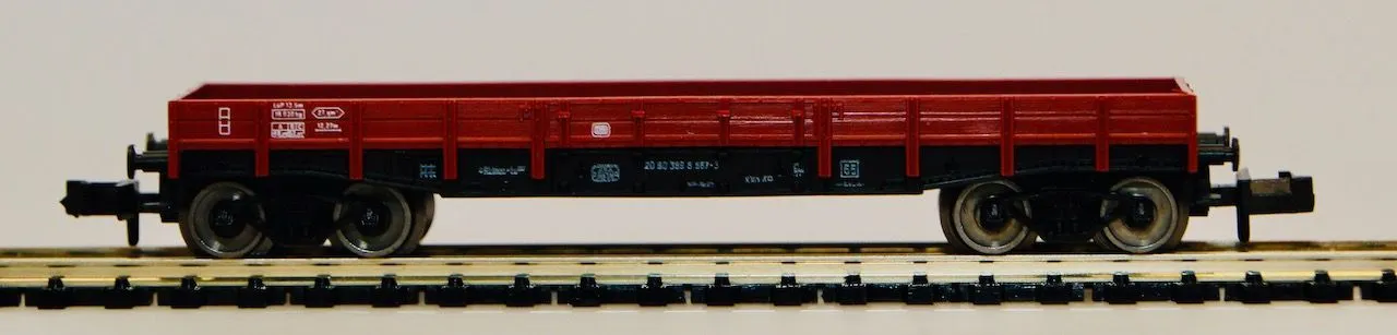 Fleischmann 8281 - FLEISCHMANN - Niederbordwagen DB beladen mit Gasröhren Ep.IV N 1:160