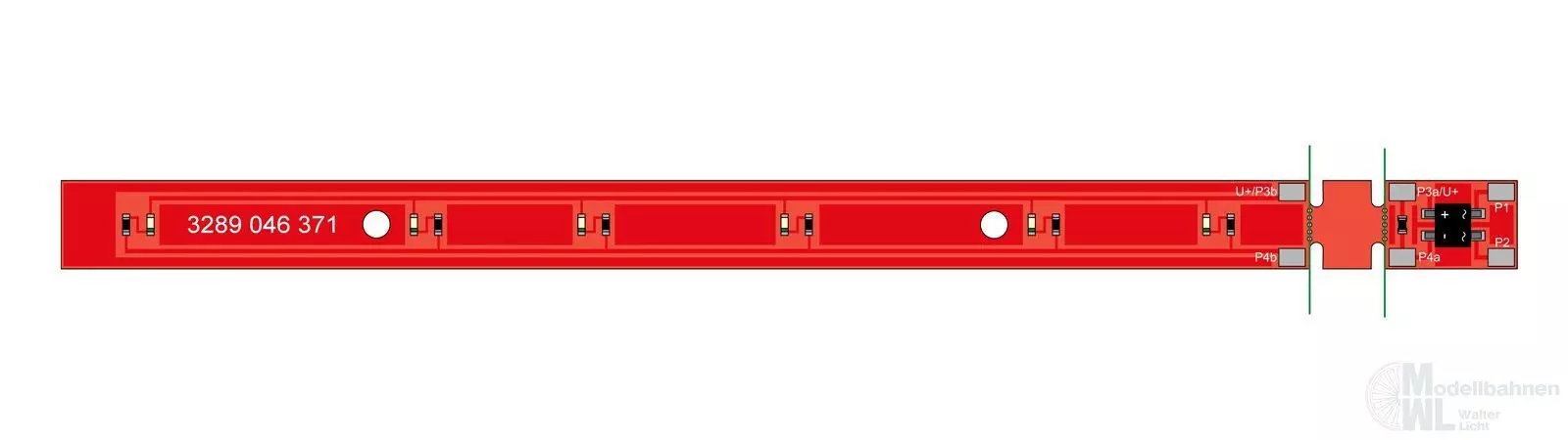 Bemo 6545640 - Innenbeleuchtung für 3289 14x H0