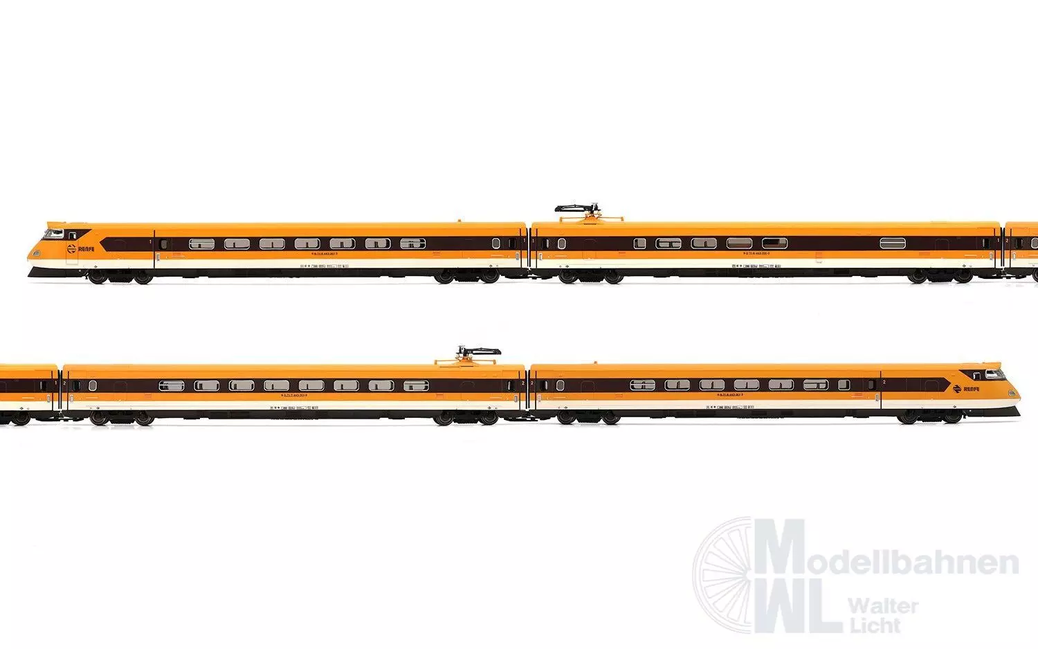 Electrotren 2016 - Triebzug Rh 443 RENFE Ep.IV 4.tlg. H0/GL