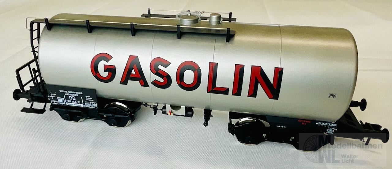 Märklin 58664.1 - MÄRKLIN - Kesselwagen DB Ep.III Gasolin (aus Set) Spur 1