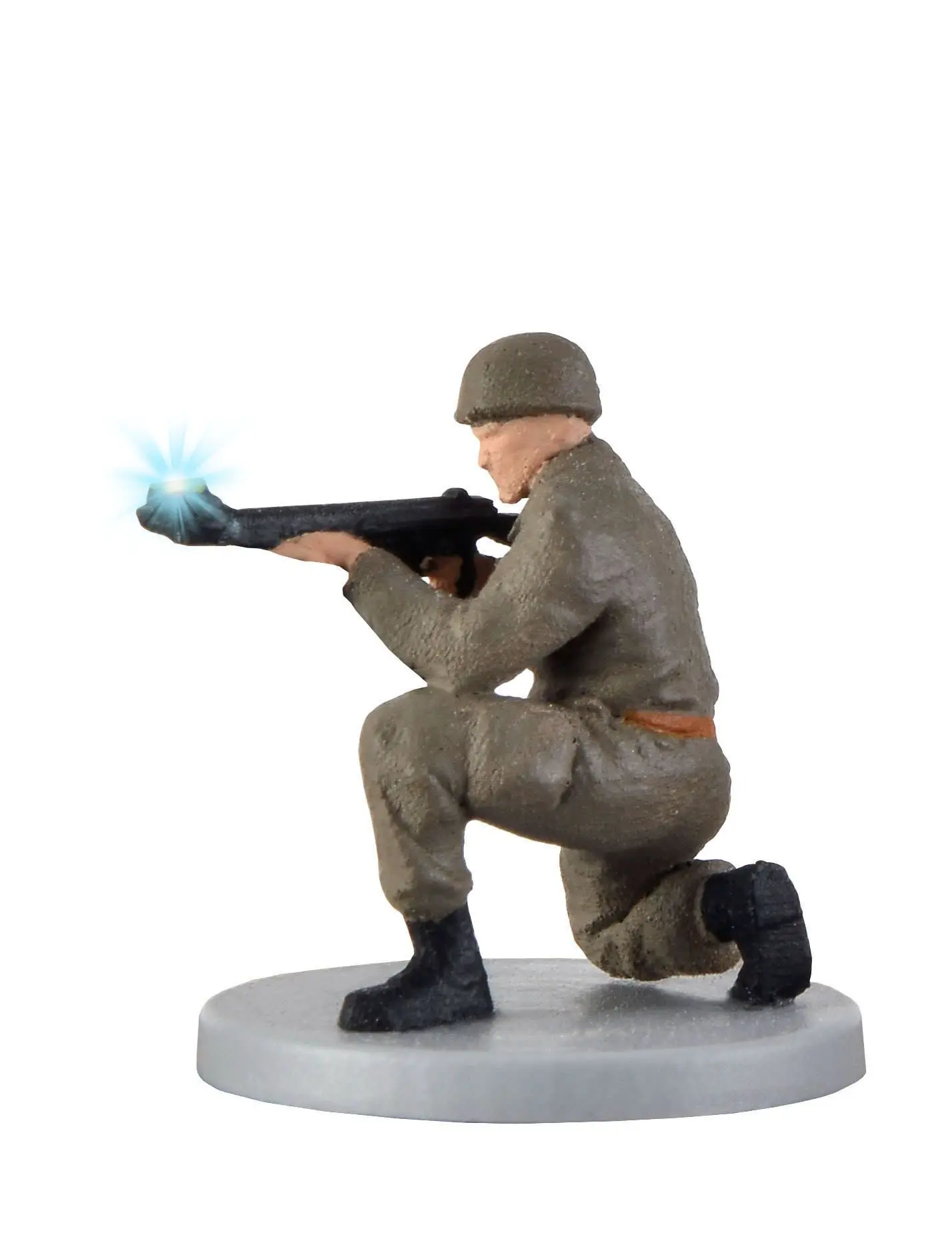 Viessmann 1531 - Soldat kniend mit Gewehr und Mündungsfeuer H0 1:87