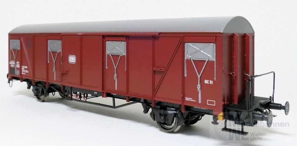 Exact Train 23104 - Güterwagen gedeckt DB Ep.IV Gbs-uv 254 mit Bremserbühne H0/GL Exact Train 23104 - Güterwagen gedeckt DB Ep.IV Gbs-uv 254 mit Bremserbühne H0/GL