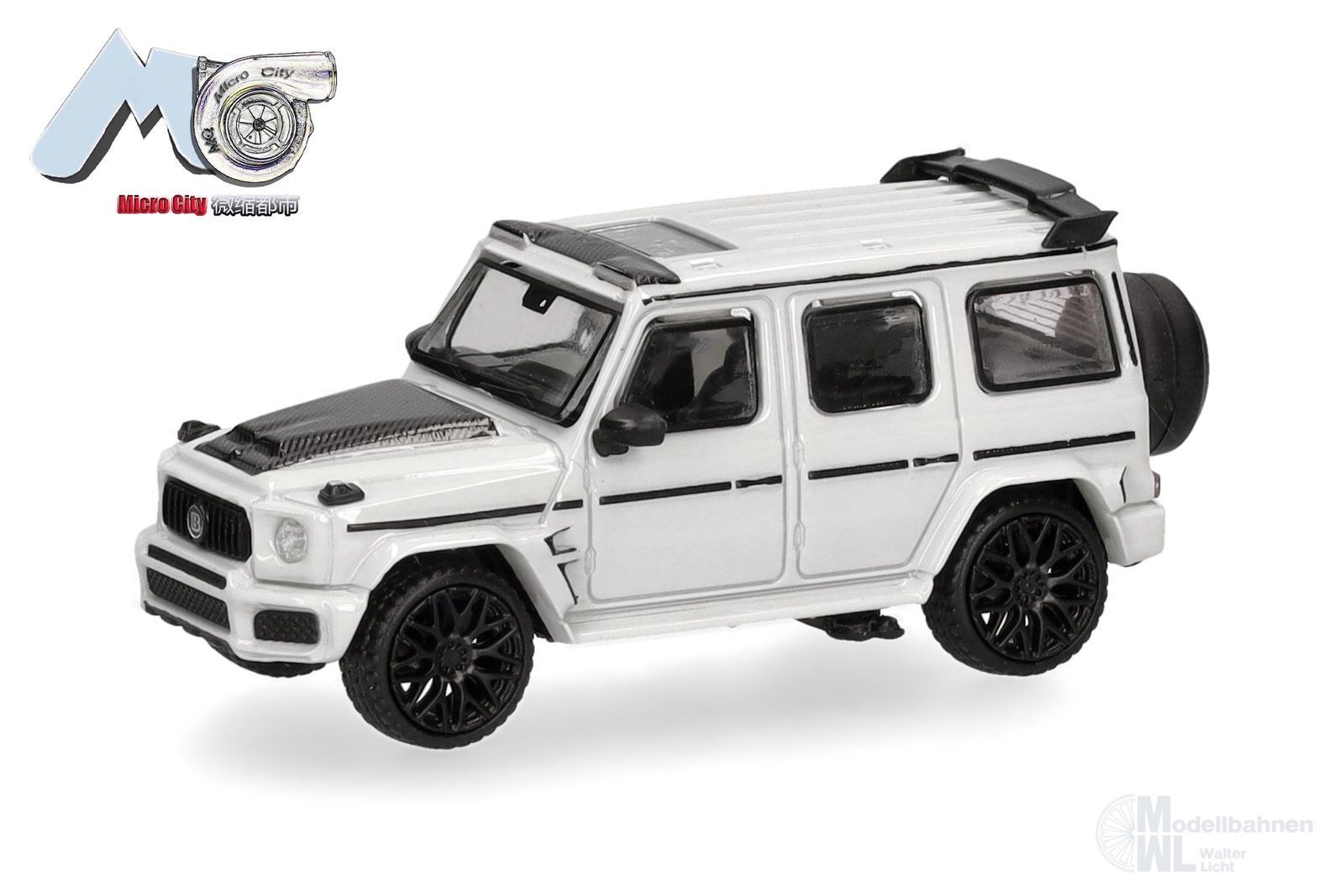 Herpa 87MC000161 - Mercedes-Benz G800 Brabus grau H0 1:87