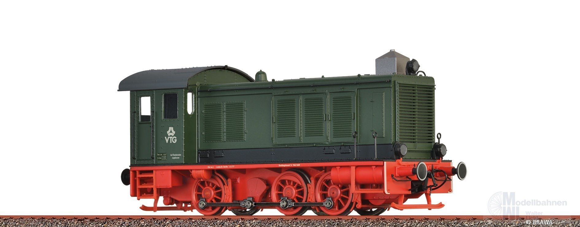 Brawa 40678 - Diesellok BR 236 VTG DB Betr.Nr. 6 Ep.IV H0/GL