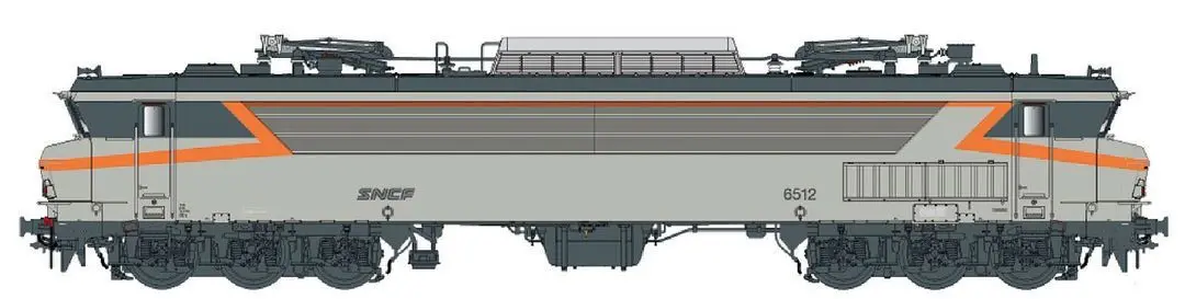 LS Models  - E-Lok CC 6512 SNCF, Ep.IV-V, beton, AC