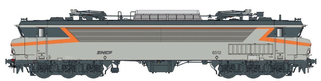 LS Models  - E-Lok CC 6512 SNCF, Ep.IV-V, beton, AC
