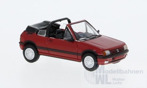 PCX-Models 870502 - Peugeot 205 Cabrio rot 1986 H0 1:87