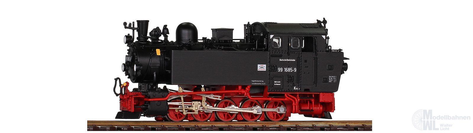 Bemo 1006871 - Dampflok DR 99 1685-9 Ep.II Fertigmodell H0e