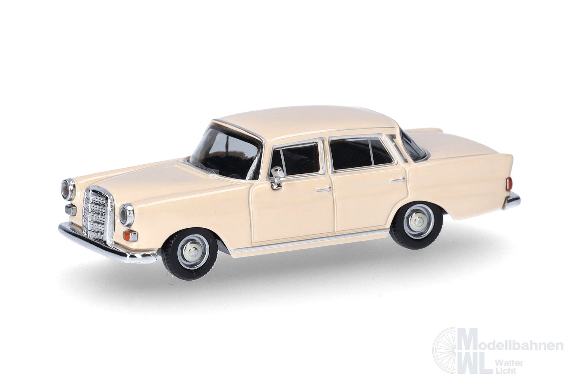 Herpa 420457-003 - Mercedes-Benz 200 Heckflosse creme H0 1:87 Herpa 420457-003 - Mercedes-Benz 200 Heckflosse creme H0 1:87