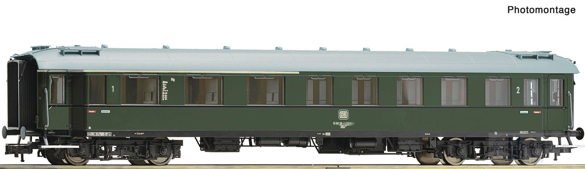 Roco 6200158 - Schnellzugwagen DB Ep.IV 1/2.Kl. ABüe 331 H0/GL Roco 6200158 - Schnellzugwagen DB Ep.IV 1/2.Kl. ABüe 331 H0/GL