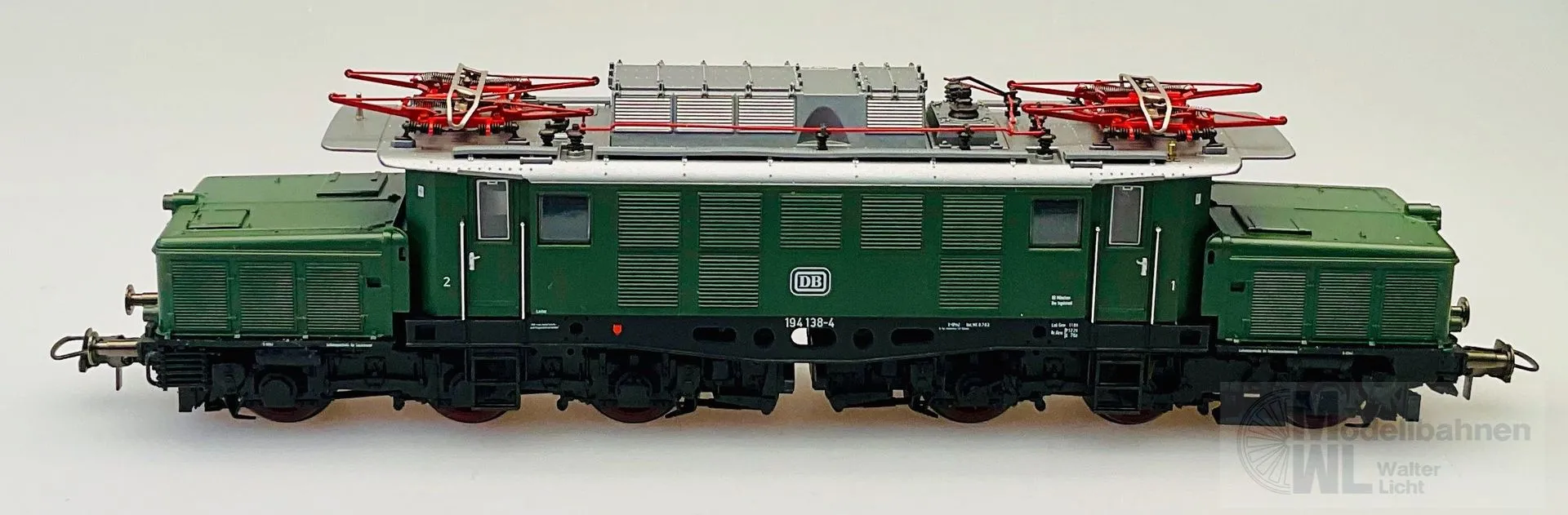 Roco 43483 - Roco - E-Lok BR 194 138-4 DB Ep.IV grün H0/GL