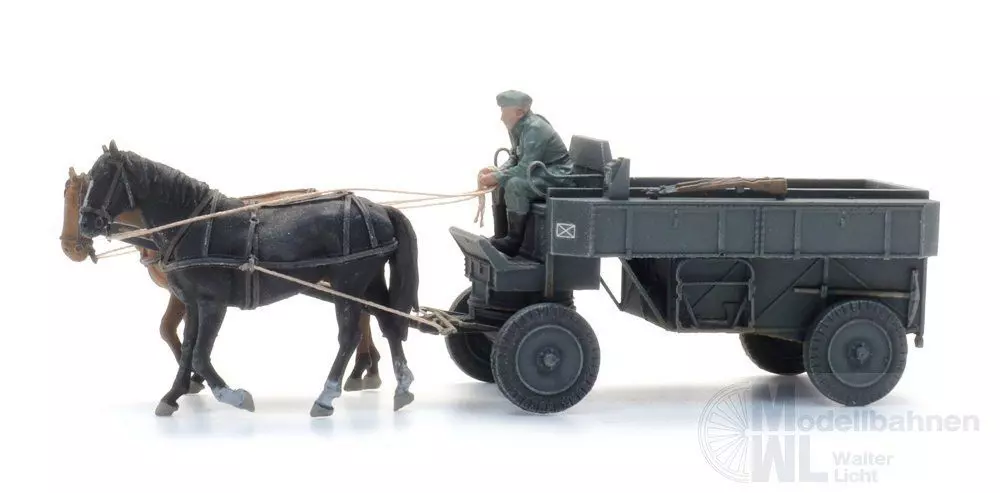 ARTITEC b.v. 6720052 - WM Stahlfeldwagen Hf.7 grau Fertigmodell 1:72