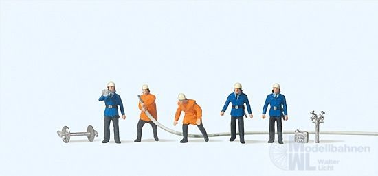 Preiser 79118 - Feuerwehrmänner N 1:160