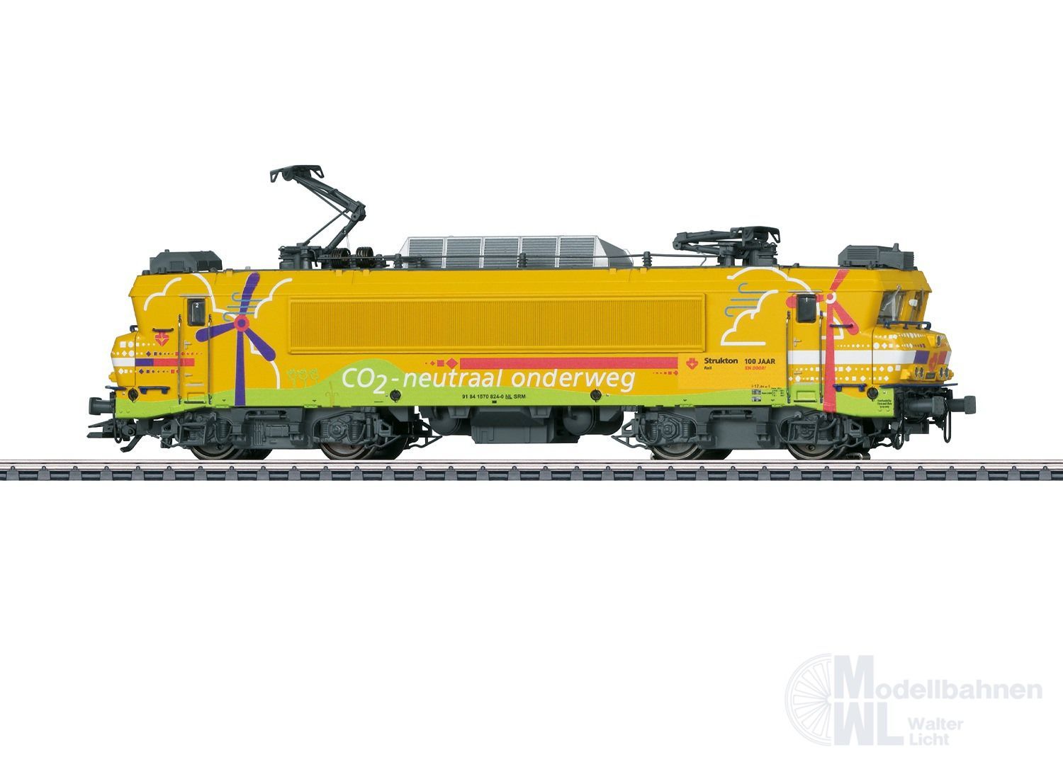 Märklin 39721 - E-Lok Reihe 1800 Strukton Rail B.V. Ep.VI H0/WS Sound