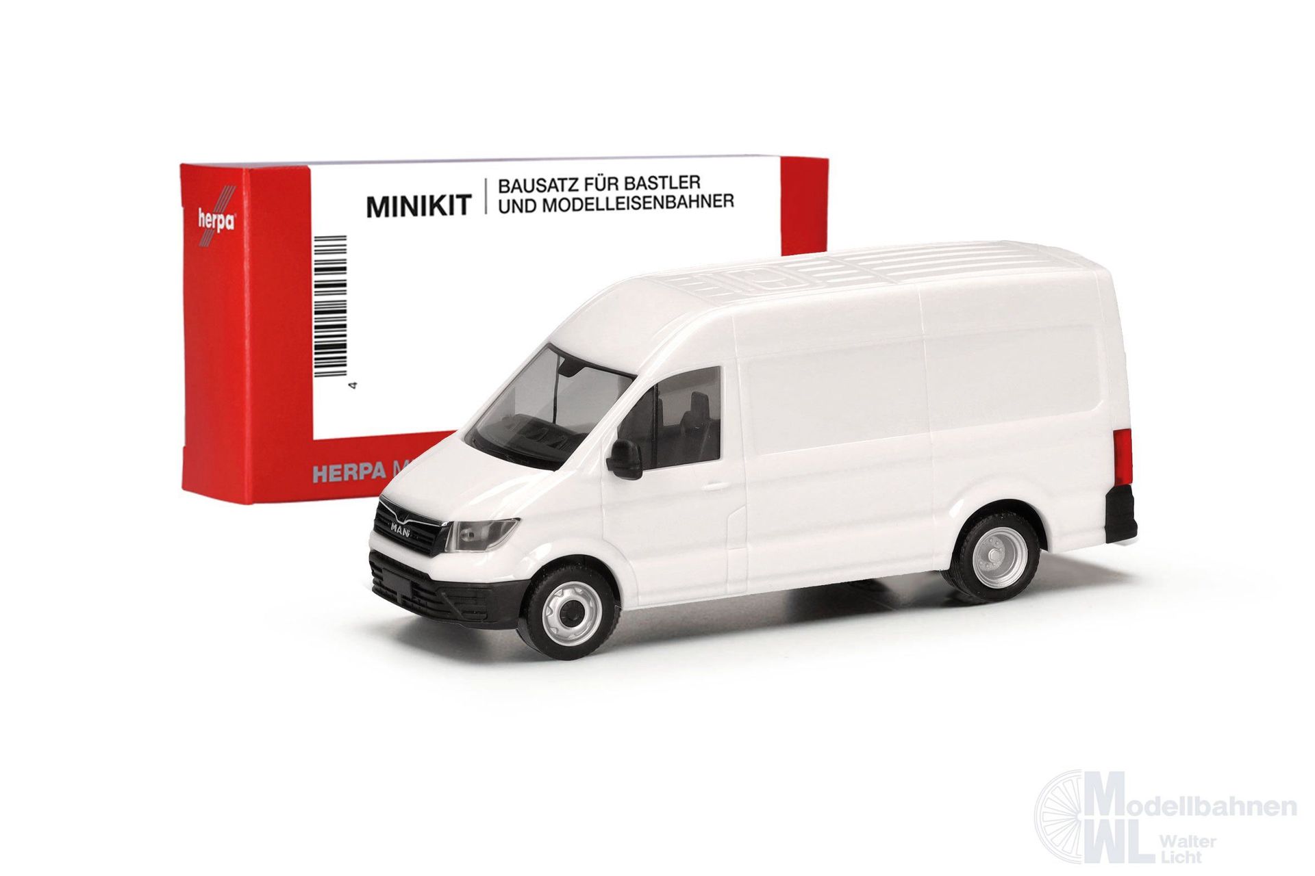 Herpa 014021 - MiKi MAN TGE Kasten HD, weiß H0 1:87 Herpa 014021 - MiKi MAN TGE Kasten HD, weiß H0 1:87