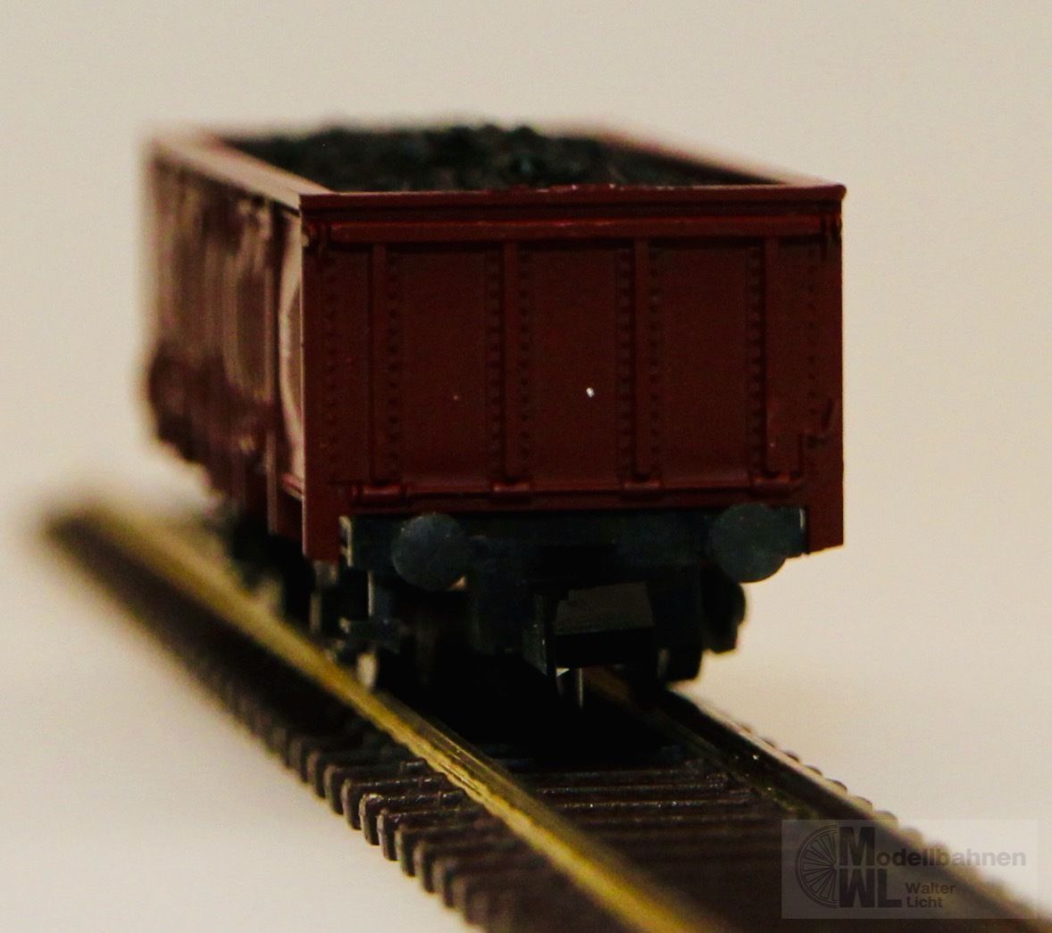 Roco 02317A - ROCO - Güterwagen offen DB Omms mit Kohleladung N 1:160