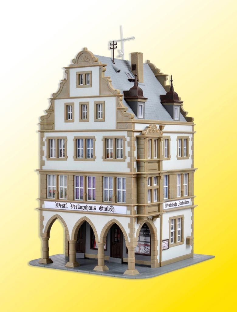 Kibri 38382 - Westfälisches Verlagshaus in Münster auf dem Prinzipalmarkt H0 1:87