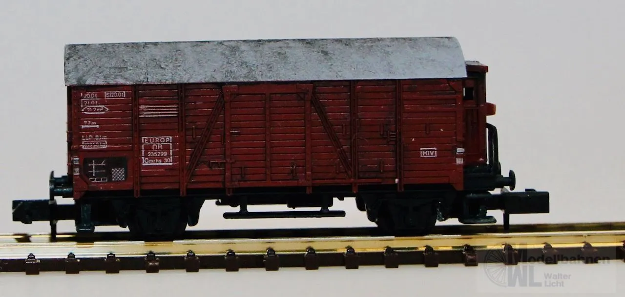 Arnold 4411 - ARNOLD - Güterwagen ged. DB Gmrhs 30 N 1:160