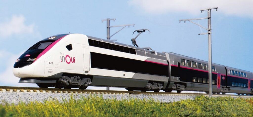 Kato Okt 31 - Triebzug TGV SNCF/inOui Ep.VI Euroduplex 5-tlg. N 1:160