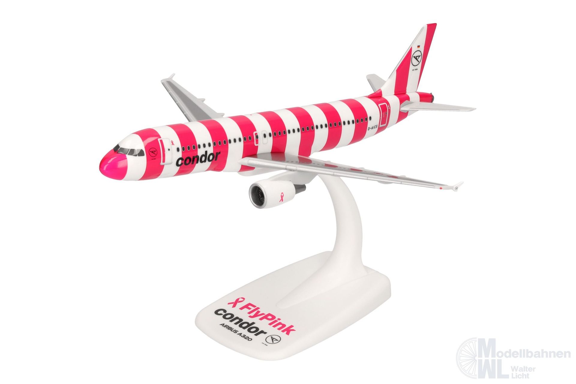 Herpa 614788 - Airbus A320 Condor Pink Plane 1:200