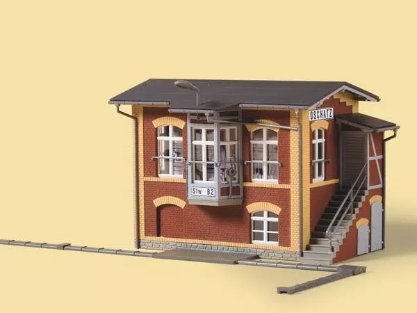 Auhagen 11411 - Stellwerk Oschatz H0 1:87