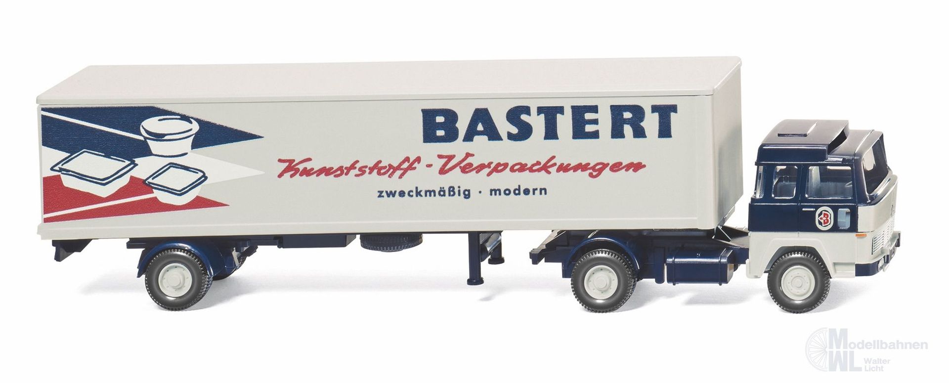 Wiking 054701 - Koffersattelzug Magirus Bastert H0 1:87