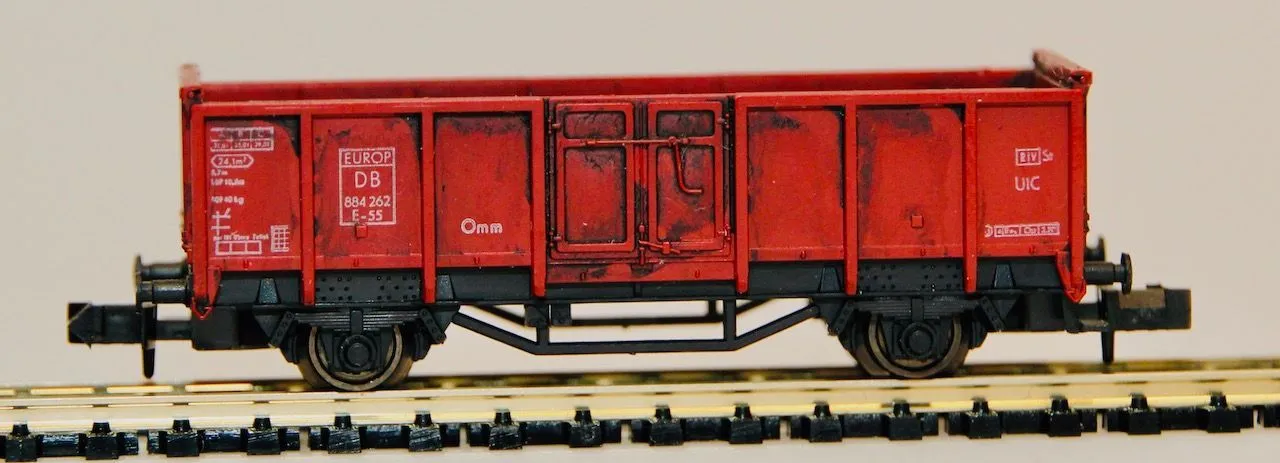 Fleischmann 8205 - FLEISCHMANN - Hochbordwagen DB Ep.III N 1:160