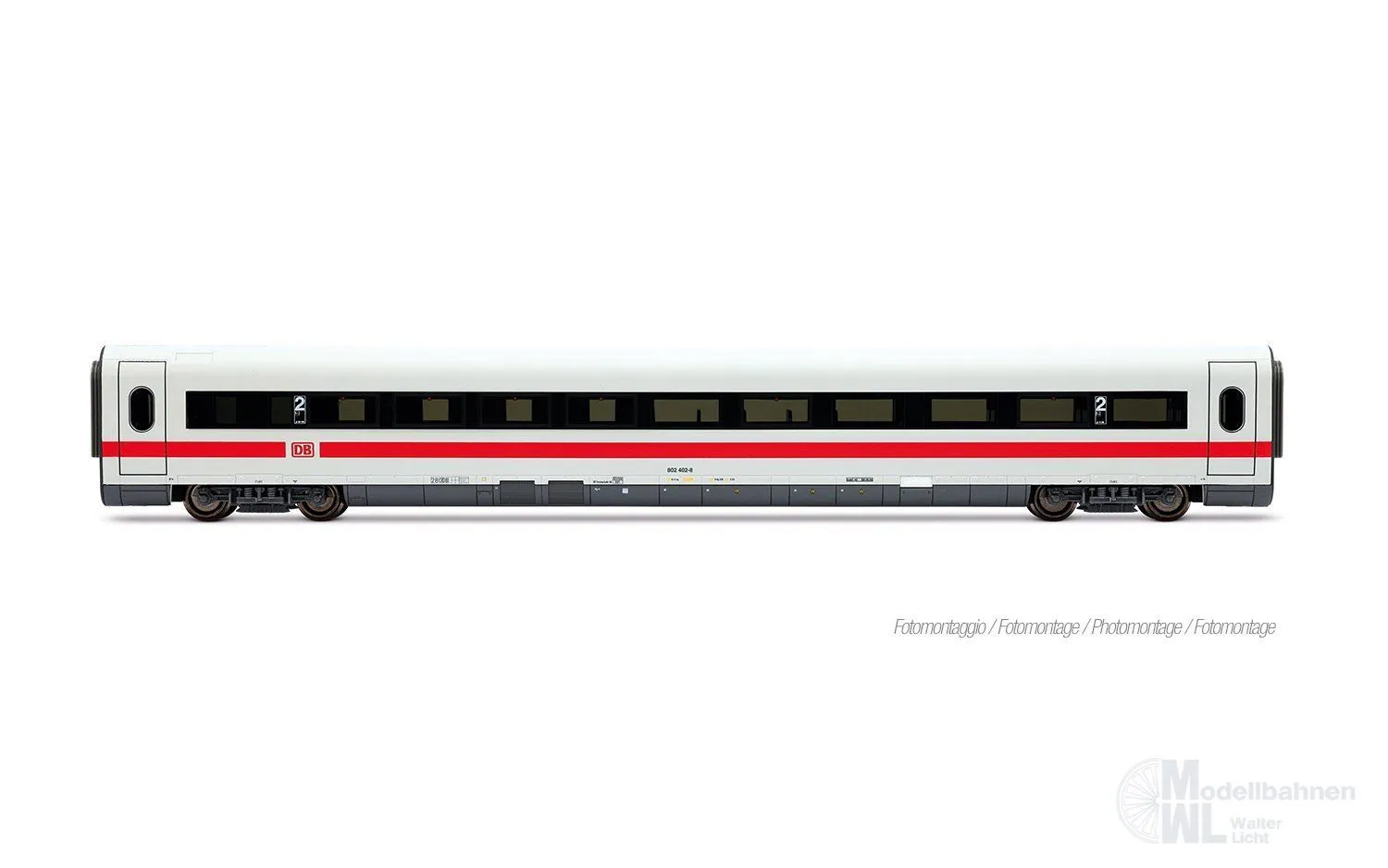 Lima 4682 - Ergänzungswagen Set ICE 1 DB Ep.V 5.tlg. Landshut H0/GL