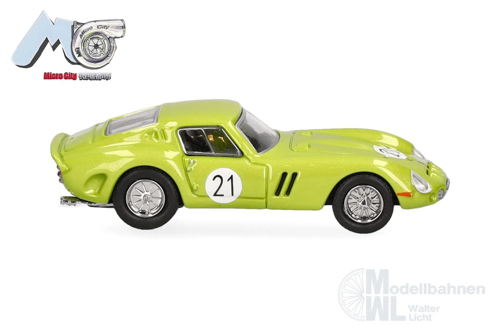 Herpa 87MC000059 - Ferrari 250 GTO 21 grün H0 1:87