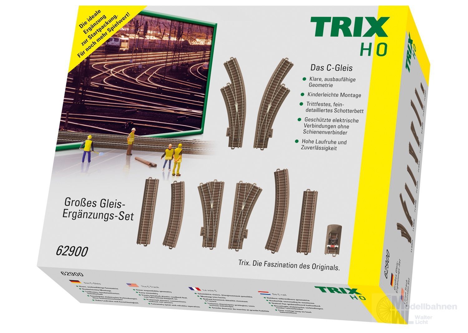 Trix 62900 - C-Gleisergänzung zu allen Trix H0 Startpackungen H0/GL