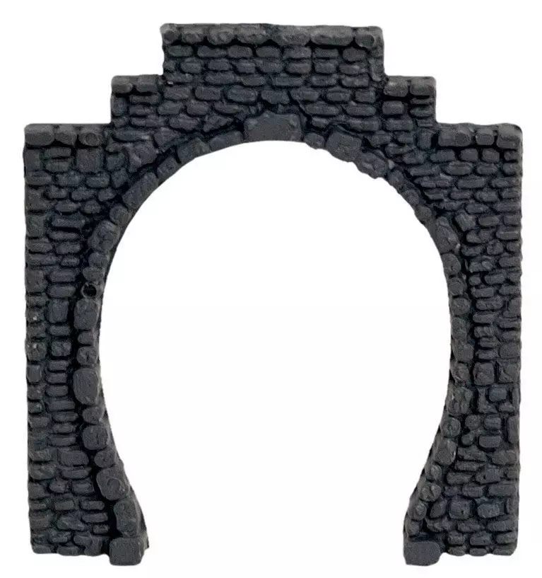Noch 34400 - Tunnel-Portal 1-gleisig, 2 Stück, 5,5 x 6,5 cm N 1:160