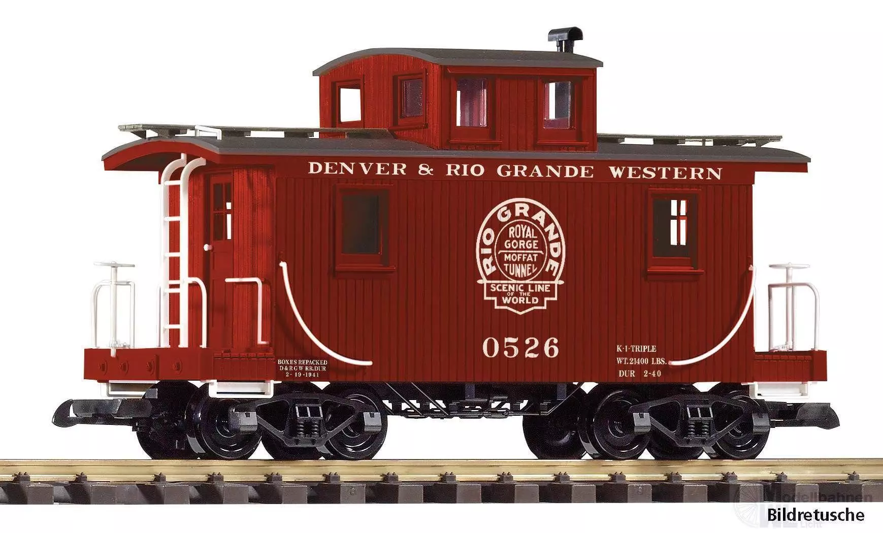 Piko 38976 - Güterzugbegleitwagen D&RGW Spur G 1:22,5