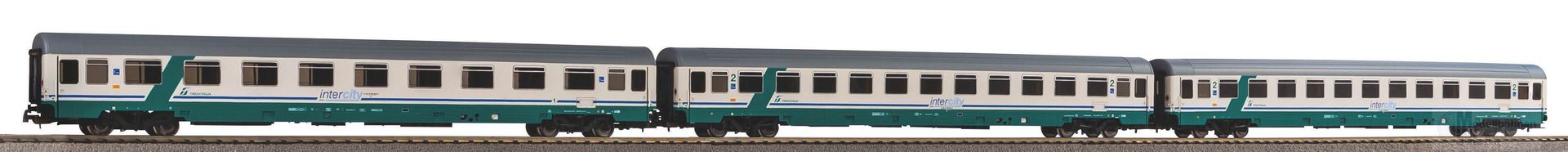 Piko 58252 - Personenwagen Set FS Ep.V 3.tlg. Eurofima XMPR Intercity H0/GL