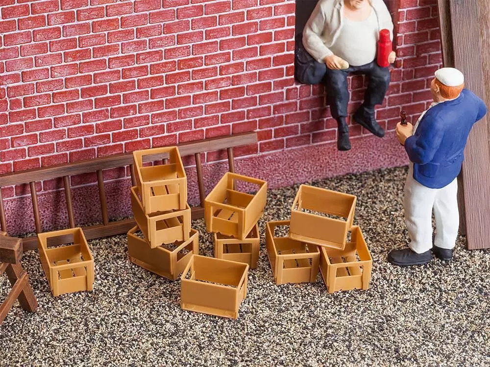 Pola 333208 - 10 Kisten, leer Spur G 1:22,5