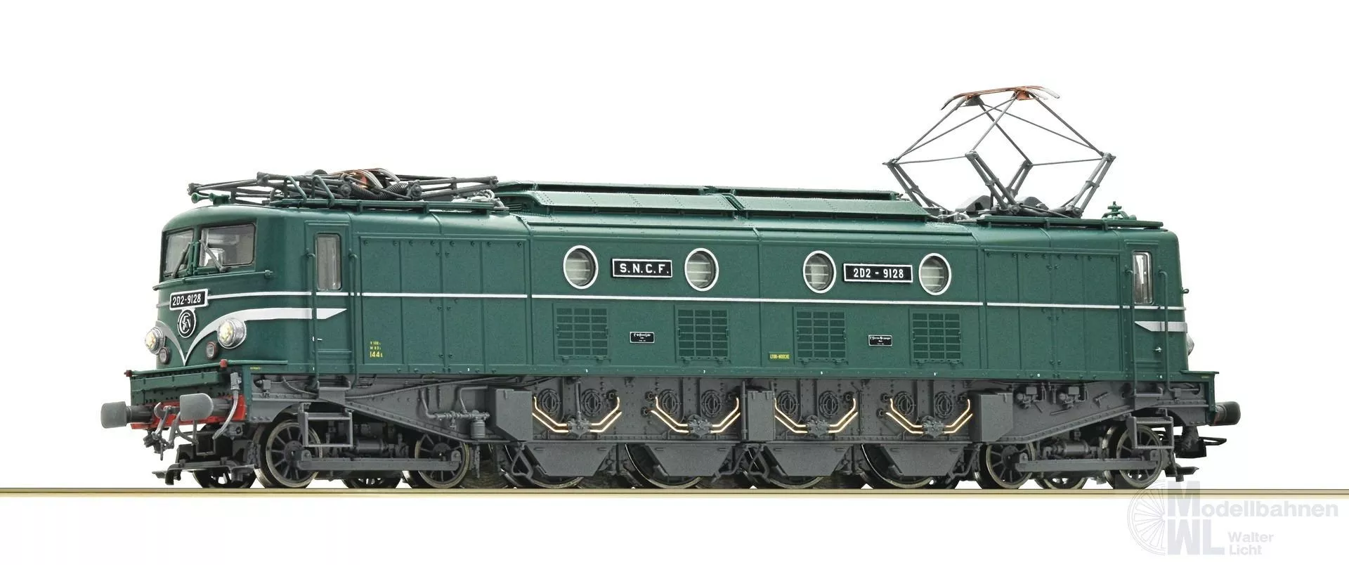 Roco 70470 - E-Lok BR 2D2 9128 SNCF Ep.IV H0/GL