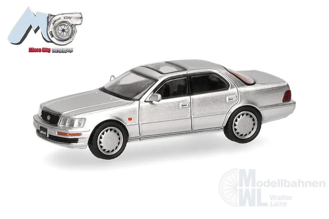 Herpa 87MC000133 - Lexus LS 400, silber (silver) H0 1:87
