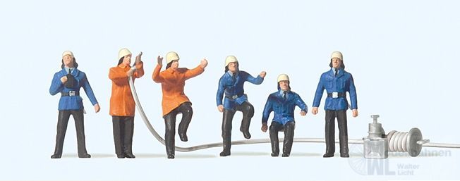 Preiser 14200 - Feuerwehrmänner H0 1:87 Preiser 14200 - Feuerwehrmänner H0 1:87