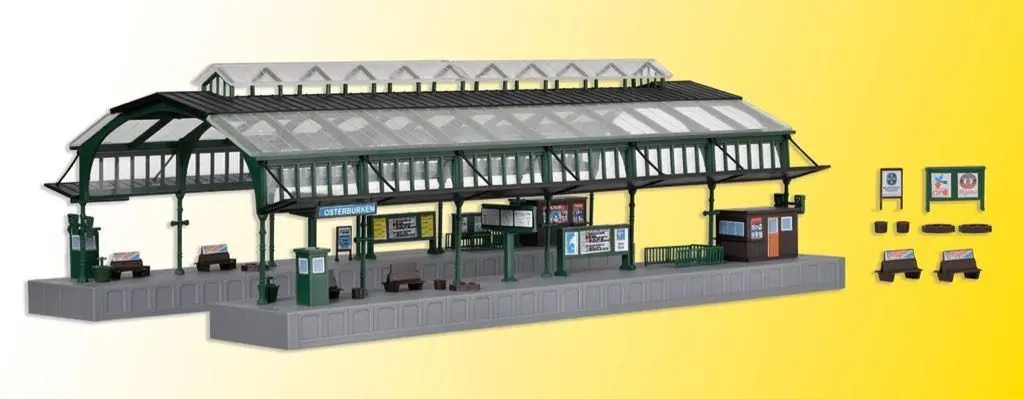 Kibri 37760 - Bahnsteighalle N 1:160