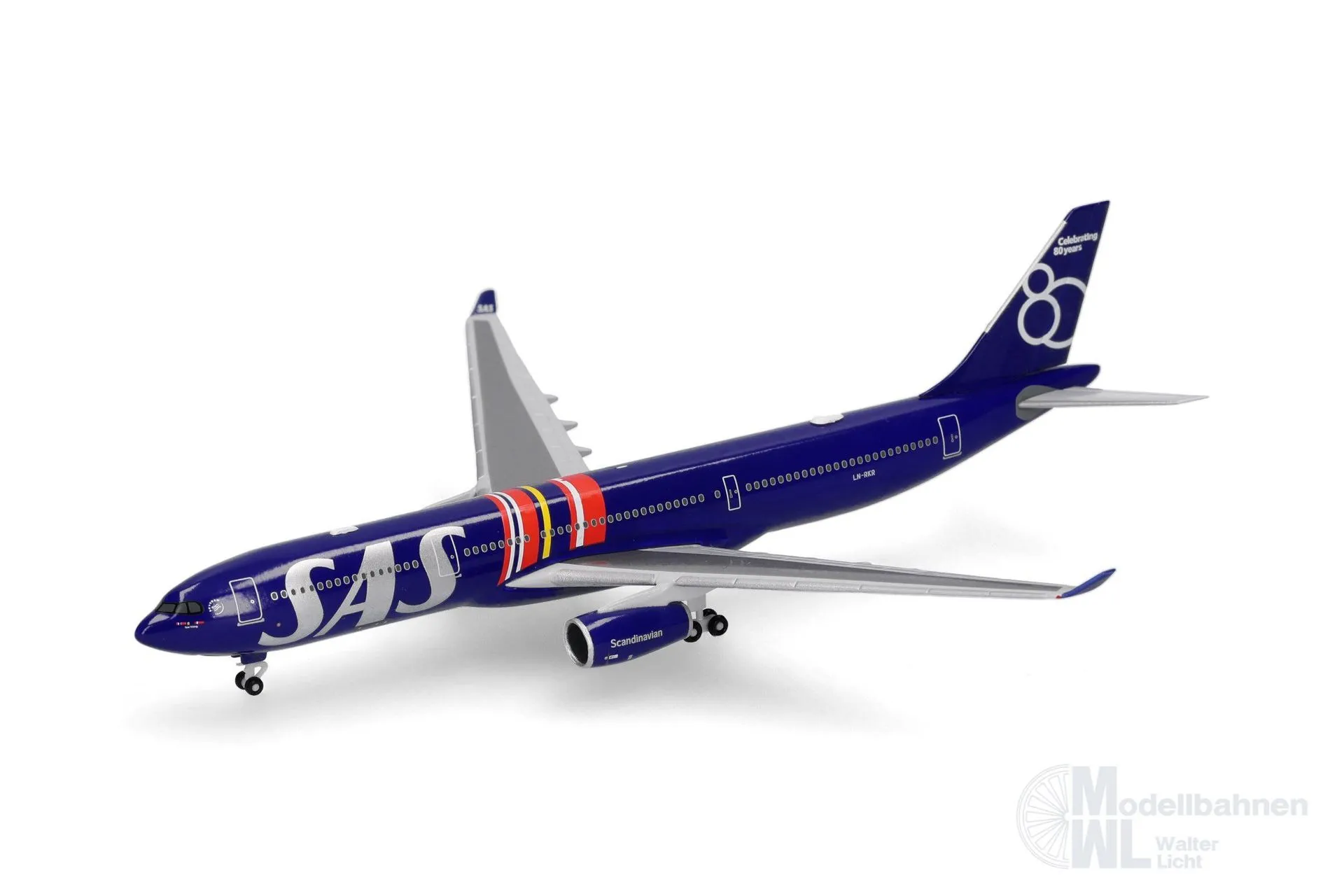 Herpa 539623 - Airbus A330-300 SAS 1:500