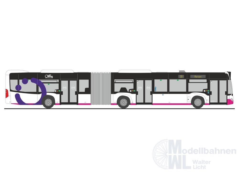 Rietze 73576 - Mercedes-Benz Citaro G '15 Öffi's Nahverkehr Hameln-Pyrmont H0 1:87