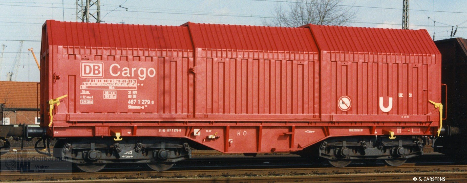 Brawa 51009 - Teleskophaubenwagen DB Ep.VI Shimmns-u708 H0/GL