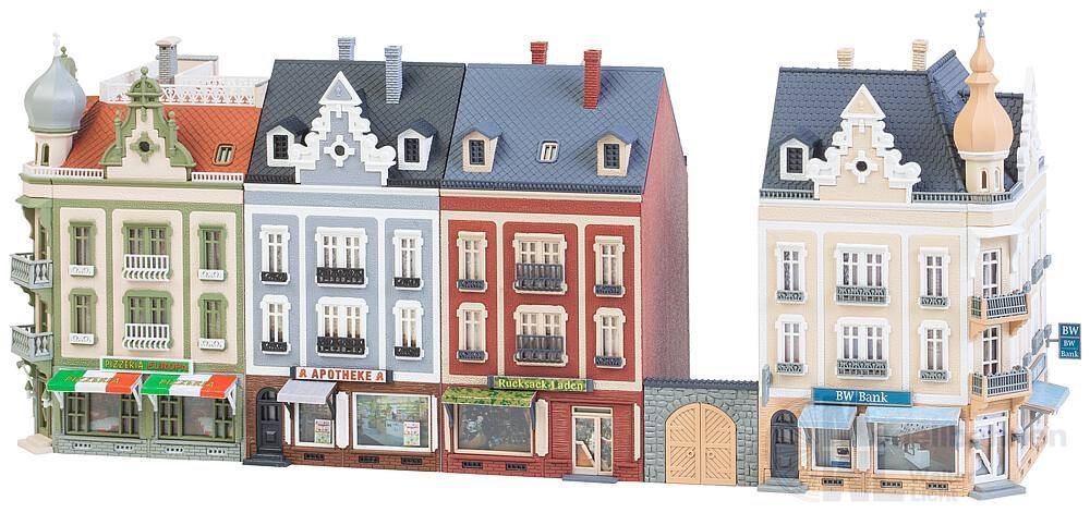 Faller 232385 - Stadthäuserzeile Beethovenstr N 1:160